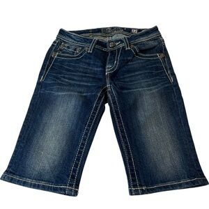 Miss Me Bermuda Shorts JK6074M Size 12 Waist 27”